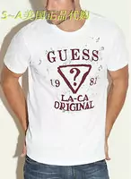 discount t-shirt guess hommes 2013 usa la-ca driginal blanc